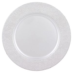 Podkładka pod talerz 33 cm srebrna 131539 Podkładka pod talerz 33 cm srebrna 131539