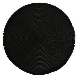 Podkładka pod talerz 38 cm czarna 40022 Podkładka pod talerz 38 cm czarna 40022