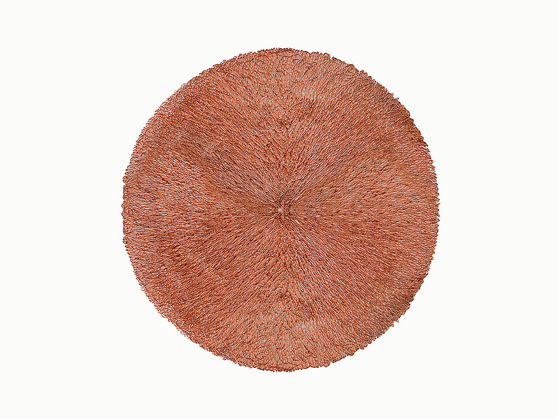 Podkładka pod talerz 38 cm miedziana 38014