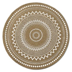 Podkładka pod talerz Boho 38 cm beżowa 39835 Podkładka pod talerz Boho 38 cm beżowa 39835