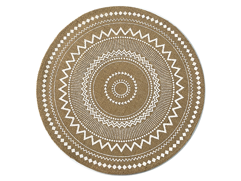 Podkładka pod talerz Boho 38 cm beżowa 39835