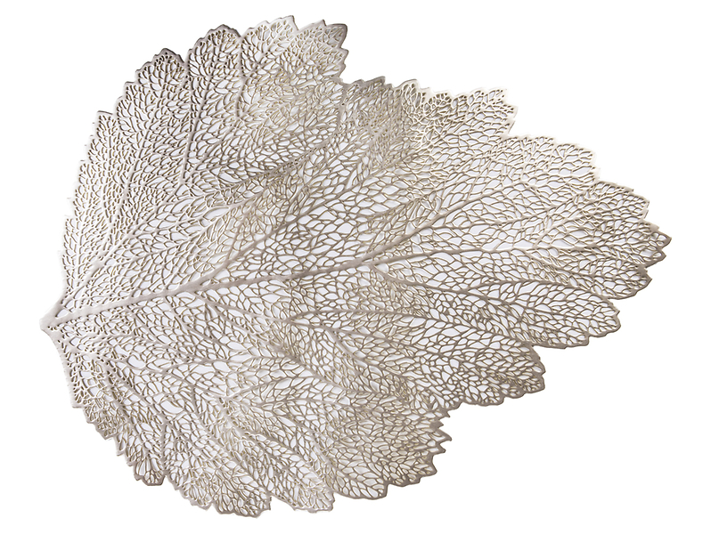 Podkładka pod talerz Gold Leaf 36x48 cm złota 26894