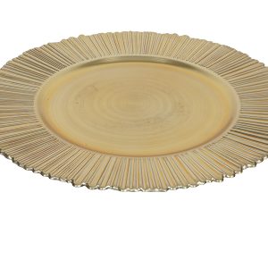 Podkładka pod talerz Goldie 33 cm złota 782992 Podkładka pod talerz Goldie 33 cm złota 782992