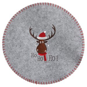 Podkładka pod talerz Hohoho 35 cm szara 782996 Podkładka pod talerz Hohoho 35 cm szara 782996