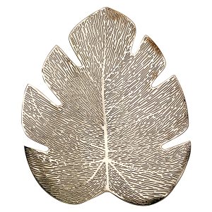 Podkładka pod talerz Liść 37×45 cm złota 38813 Podkładka pod talerz Liść 37×45 cm złota 38813