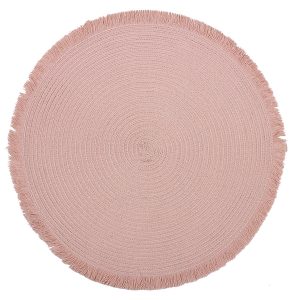 Podkładka pod talerz Palo 38 cm różowa 54757 Podkładka pod talerz Palo 38 cm różowa 54757