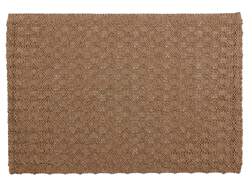 Podkładka pod talerz papierowa Abajo 30x45 cm brązowa 54762
