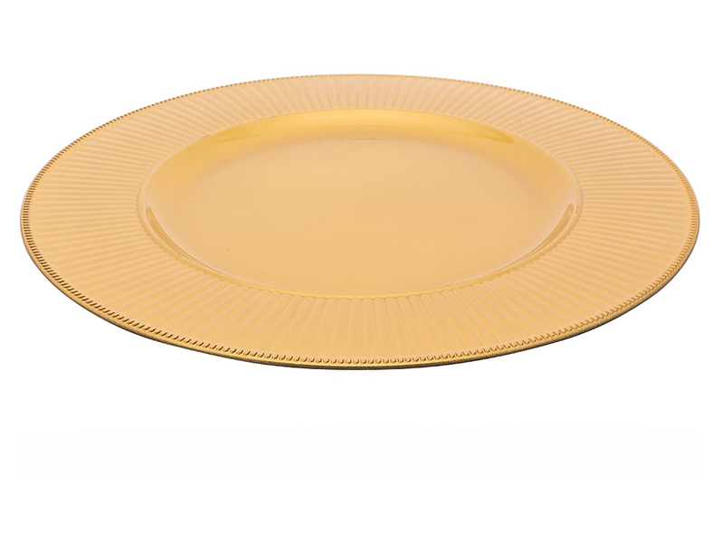 Podkładka pod talerz Promienie 33 cm złota 804770