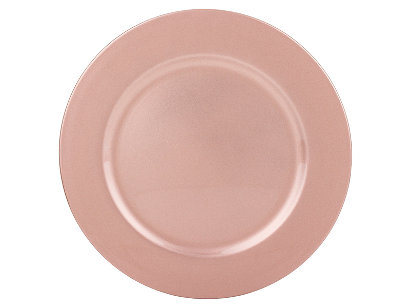 Podkładka pod talerz Spring 33 cm różowa 495182