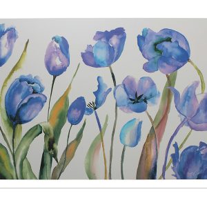 Podkładka pod talerz Tulipany 28×43 cm wielokolorowa 54764 Podkładka pod talerz Tulipany 28×43 cm wielokolorowa 54764