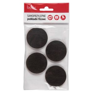 Podkładki filcowe pod meble 4 szt. brązowe 7358 Podkładki filcowe pod meble 4 szt. brązowe 7358