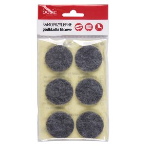 Podkładki filcowe pod meble 6 szt. szare 7357 Podkładki filcowe pod meble 6 szt. szare 7357