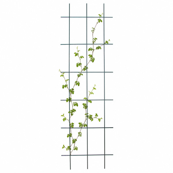 Podpora do roślin 45x150 cm krata prosta zielona 1078987