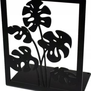 Podpórka do książek MONSTERA Solidna Metal Czarna 958311 Podpórka do książek MONSTERA Solidna Metal Czarna 958311