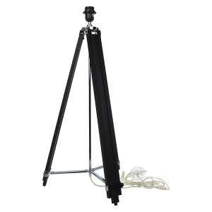 Podstawa do lampy Denver drewniana czarna 99152 Podstawa do lampy Denver drewniana czarna 99152