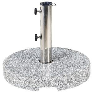 Podstawa pod parasol ogrodowy granitowa szara 298115 Podstawa pod parasol ogrodowy granitowa szara 298115