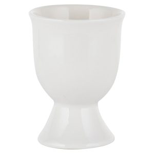 Podstawka na jajko ceramiczna NBC biała 940550 Podstawka na jajko ceramiczna NBC biała 940550