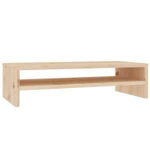 Podstawka na monitor 50x24x13 cm lite drewno sosnowe 852956 Podstawka na monitor 50x24x13 cm lite drewno sosnowe 852956