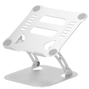 Podstawka pod laptopa chłodząca, stojak składany srebrny 394664 Podstawka pod laptopa chłodząca, stojak składany srebrny 394664