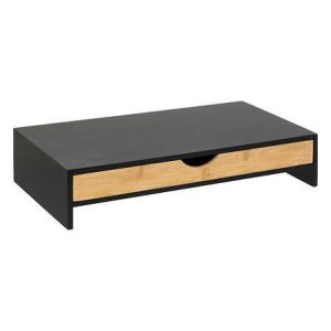 PODSTAWKA POD MONITOR Blackbamboo z szufladą BAMBUS i MDF 414751 PODSTAWKA POD MONITOR Blackbamboo z szufladą BAMBUS i MDF 414751