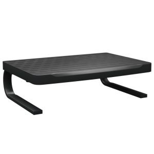 Podstawka pod monitor czarna 37x28x11.5 cm 764703 Podstawka pod monitor czarna 37x28x11.5 cm 764703