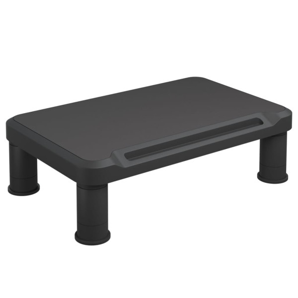Podstawka pod monitor czarna 38x24x10.5 cm 764704