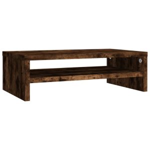 Podstawka pod monitor przydymiony dąb 42x24x13 cm 765162 Podstawka pod monitor przydymiony dąb 42x24x13 cm 765162