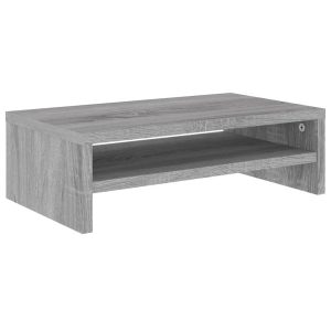 Podstawka pod monitor szary dąb sonoma 42x24x13 cm 765167 Podstawka pod monitor szary dąb sonoma 42x24x13 cm 765167