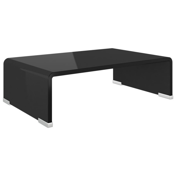 Podstawka pod monitor / telewizor szklana 40x25x11 cm 764708