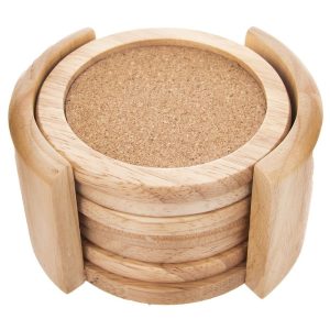 Podstawka podkładka pod kubek garnek ze stojakiem 6 szt. 192306 Podstawka podkładka pod kubek garnek ze stojakiem 6 szt. 192306