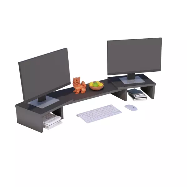 Podstawka rozsuwana pod monitor Antracyt 410960