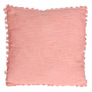 Poduszka Boho Z Frędzlami Dekoracyjna Ozdobna 45X45Cm Różowa 401048 Poduszka Boho Z Frędzlami Dekoracyjna Ozdobna 45X45Cm Różowa 401048
