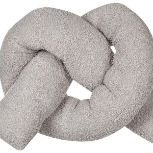 Poduszka dekoracyjna 172×14 cm teddy szara 169308 Poduszka dekoracyjna 172×14 cm teddy szara 169308