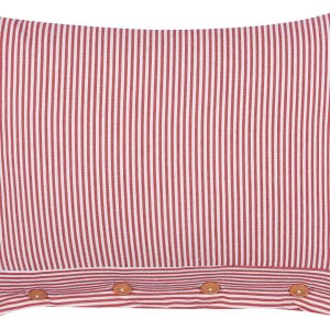 Poduszka dekoracyjna 40×60 cm czerwono-biała 234119 Poduszka dekoracyjna 40×60 cm czerwono-biała 234119