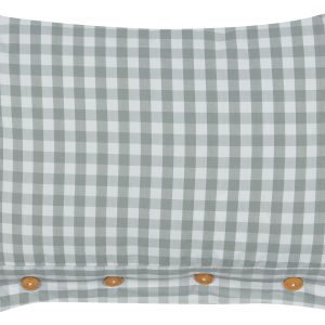 Poduszka dekoracyjna 40×60 cm zielono-biała 282903 Poduszka dekoracyjna 40×60 cm zielono-biała 282903