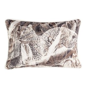 Poduszka dekoracyjna 45×30 Amazonas dwustronna lampart biała 233252 Poduszka dekoracyjna 45×30 Amazonas dwustronna lampart biała 233252