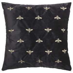 Poduszka dekoracyjna Black Wasp 45×45 cm czarna 28121 Poduszka dekoracyjna Black Wasp 45×45 cm czarna 28121