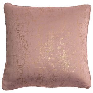 Poduszka dekoracyjna Chic 45×45 cm różowo-złota 107811 Poduszka dekoracyjna Chic 45×45 cm różowo-złota 107811