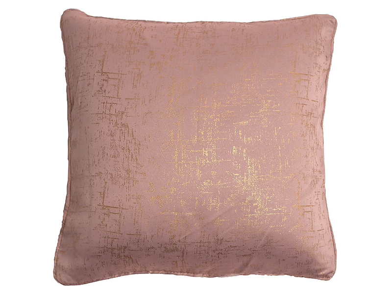Poduszka dekoracyjna Chic 45x45 cm różowo-złota 107811