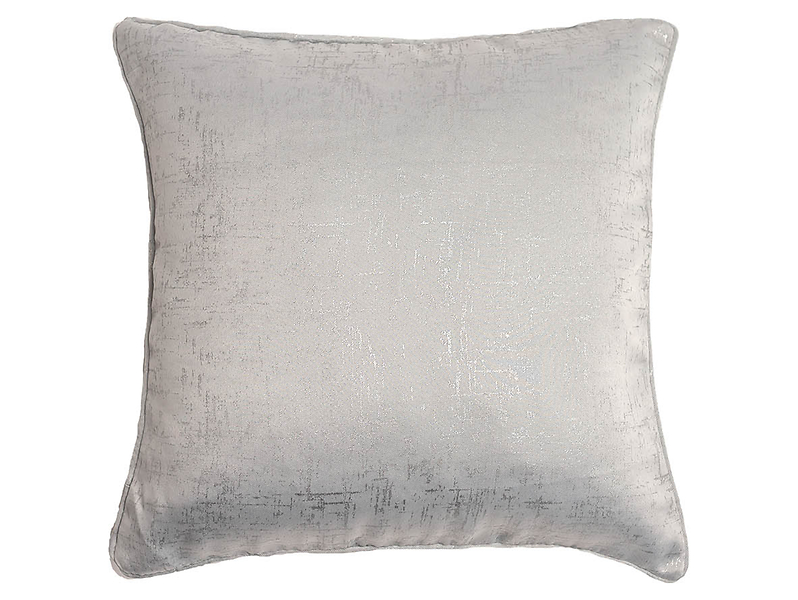 Poduszka dekoracyjna Chic 45x45 cm srebrna 107812