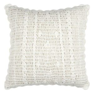 Poduszka Dekoracyjna CLARINE 40×40 cm Dziergany Motyw do Salonu 645718 Poduszka Dekoracyjna CLARINE 40×40 cm Dziergany Motyw do Salonu 645718