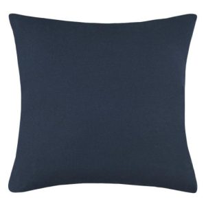 Poduszka dekoracyjna DUO 40×40 cm granatowa poszewka bawełna wkład 1004599