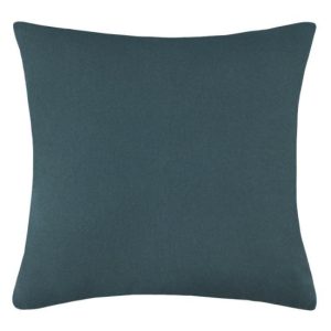 Poduszka dekoracyjna DUO 40×40 cm kobaltowa poszewka bawełna 1004594