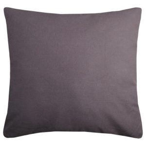 Poduszka dekoracyjna DUO 40×40 szara poszewka bawełna wkład poliester 1004565