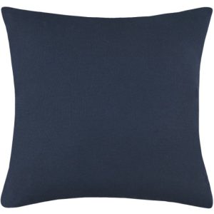 Poduszka dekoracyjna DUO 50×50 dwukolorowa granatowa jasnobeżowa 1004582