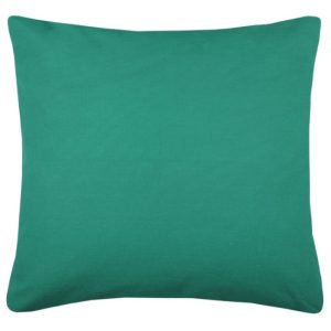 Poduszka dekoracyjna DUO 50×50 szmaragdowo srebrna dwukolorowa z wkładem 1004586
