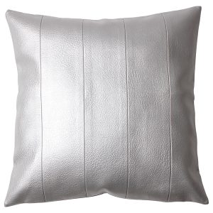 Poduszka dekoracyjna Froid 45×45 cm srebrna 236034 Poduszka dekoracyjna Froid 45×45 cm srebrna 236034