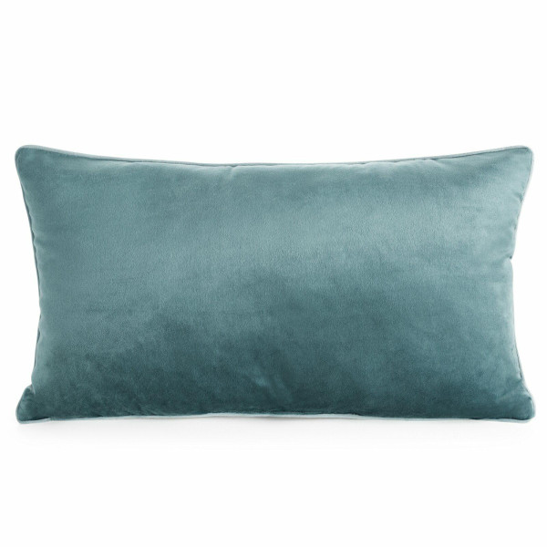 Poduszka dekoracyjna GAJA 3 30x50 cm ciemnoniebieska velvet look gładka 1004585