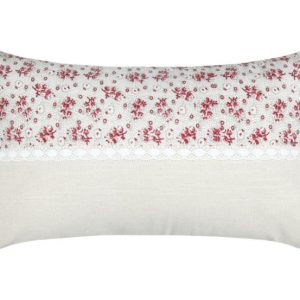 Poduszka Dekoracyjna GINNY 30×50 cm Czerwone Kwiaty do Salonu 646126 Poduszka Dekoracyjna GINNY 30×50 cm Czerwone Kwiaty do Salonu 646126