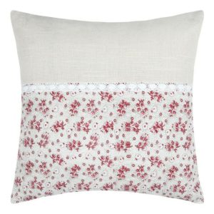Poduszka Dekoracyjna GINNY 40×40 cm Czerwone Kwiaty do Salonu 646148 Poduszka Dekoracyjna GINNY 40×40 cm Czerwone Kwiaty do Salonu 646148
